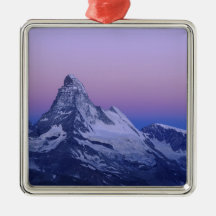 Matterhorn at dawn, Zermatt, Swiss Alps, Ornaments