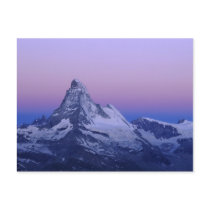 Matterhorn at dawn, Zermatt, Swiss Alps,