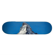 Matterhorn photo custom skate board