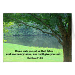 Matthew 11:28 cards