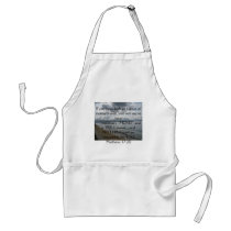 Matthew 17:20 - Motivational Inspirational Quote Apron