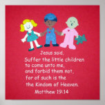Matthew 19:14 posters