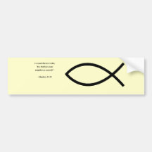 MATTHEW 22:39 BUMPER STICKER