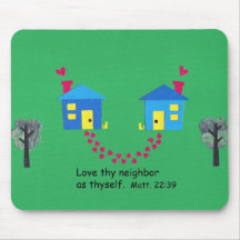 Matthew 22:39 mouse pads