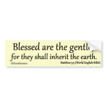 Matthew 5:5 Blessed for Gentleness