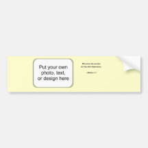 MATTHEW 5:7 BUMPER STICKERS