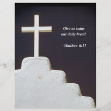 MATTHEW 6:11 Bible Verse Flyer