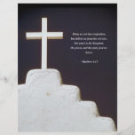 MATTHEW 6:13 Bible Verse Flyer