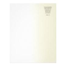 MATTHEW 6:24 LETTERHEAD TEMPLATE