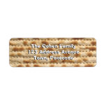 Matzah Custom Return Address Labels