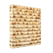 Matzah Stretched Canvas Print
