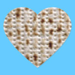 MATZO HEART STICKER stickers