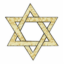 Matzoh Star of David Photo Cut Out