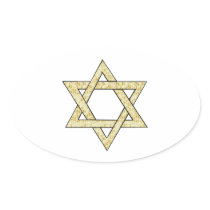 Matzoh Star of David Stickers