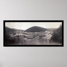 Mauch Chunk PA Lehigh Photo 1896 Poster