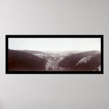 Mauch Chunk PA Photo 1896 Poster