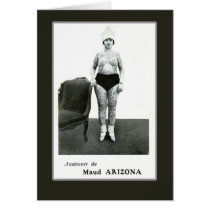 Maud Arizona, Tattooed Wonder Lady Card