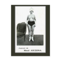 Maud Arizona, Tattooed Wonder Lady Post Card