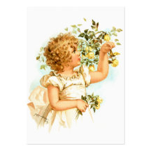 Maud Humphrey: English Child Business Card