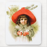 Maud Humphrey: Winter Girl with Snowballs