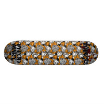 Maude and Cats Tessellation Skate Deck