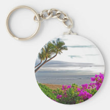 Maui Beach Keychain