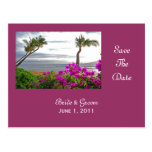 Maui Beach Save The Date Postcard