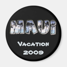 Maui Fridge Magnet