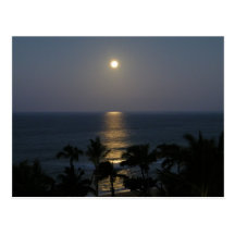 Maui Moonrise Full Moon Postcard