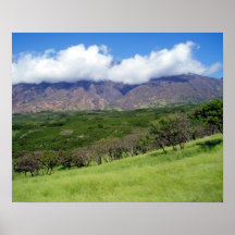 Maui Slopes 1 Print