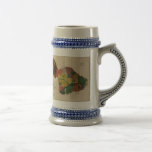 Maui - Vintage Antiquarian Hawaii Survey Map, 1885 Coffee Mugs