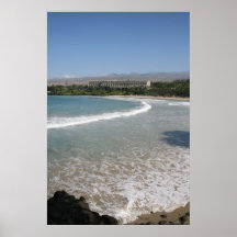 Mauna Kea Beach Poster