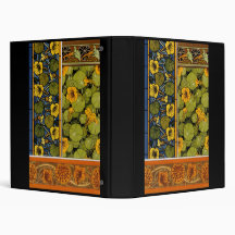 Maurice Pillard ( dit Verneuil ) Floral Art Nouvea Vinyl Binder