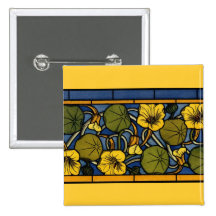 Maurice Pillard ( dit Verneuil ) Floral Art Nouvea Pin