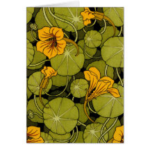 Maurice Pillard ( dit Verneuil ) Floral Art Nouvea Greeting Cards