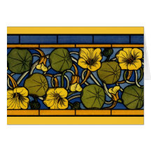 Maurice Pillard ( dit Verneuil ) Floral Art Nouvea Card