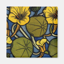 Maurice Pillard ( dit Verneuil ) Floral Art Nouvea Fridge Magnets