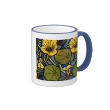 Maurice Pillard ( dit Verneuil ) Floral Art Nouvea Mugs