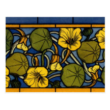 Maurice Pillard ( dit Verneuil ) Floral Art Nouvea Postcard
