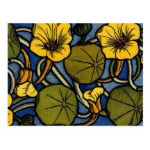 Maurice Pillard ( dit Verneuil ) Floral Art Nouvea Post Cards