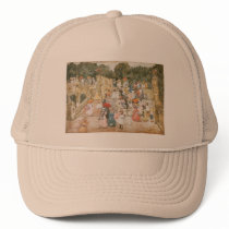 Maurice Prendergast, The Mall, Central Park Mesh Hats