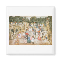 Maurice Prendergast, The Mall, Central Park Magnets
