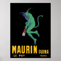 Maurin Quina Absinthe French Advertising Poster posters
