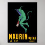 Maurin Quina Absinthe French Advertising Poster