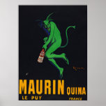 Maurin Quina Absinthe Poster