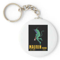 Maurin Quina - Cappiello 1906 - Absinthe Apertif Keychains