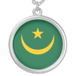 Mauritania Flag necklaces