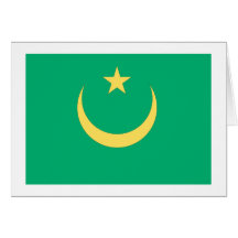 Mauritania Greeting Card