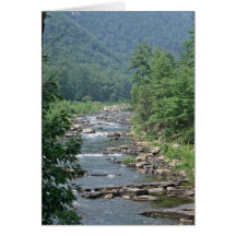 Maury River at Goshen Pass, Virginia Greeting Card