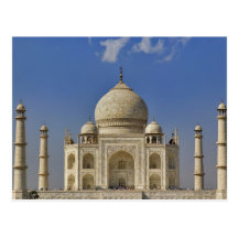 Mausolée du Taj Mahal/Âgrâ, Inde Cartes Postales